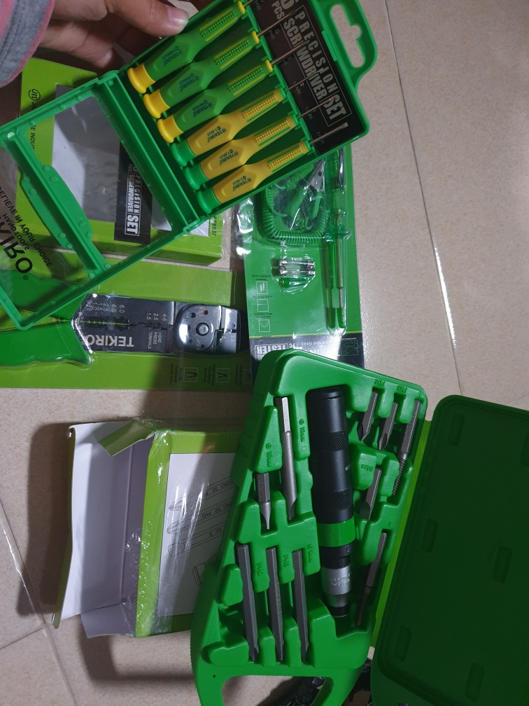 Obeng Ketok Set 11 Pcs Tekiro Impact Driver Mata 11pcs Ph 1 2 3 Ph1 Ph2 Ph3 Box Kotak Plastik 5 7 9