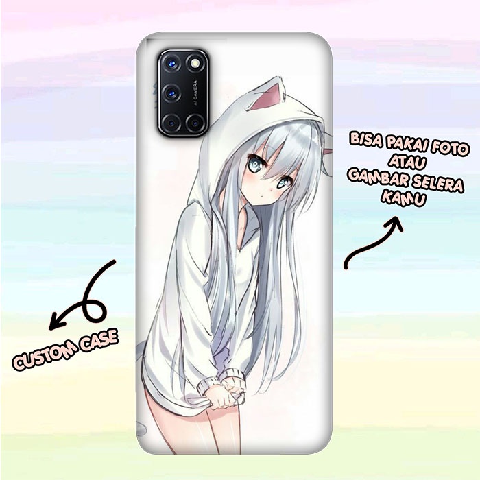 Casing OPPO A5 A3s, A7 A5s, A9 2020 A5 2020, A15, A31, A39, A52 A72 A92, A53, A71, A83, A91 Anime Gi
