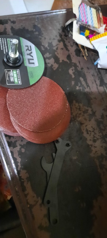 Amplas Velcro Ukuran 4 Inch Gerinda Prepet 60 80 120 150 180 240 400 Sanding Pad 4