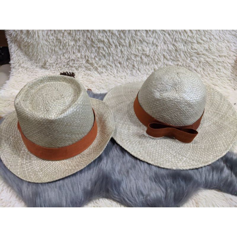couple summer hat. Topi Pantai pasangan (harga sepasang)