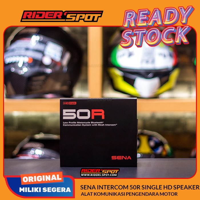 Intercom Sena 50R Single Pack | 1pcs Original Garansi Resmi Bluetooth