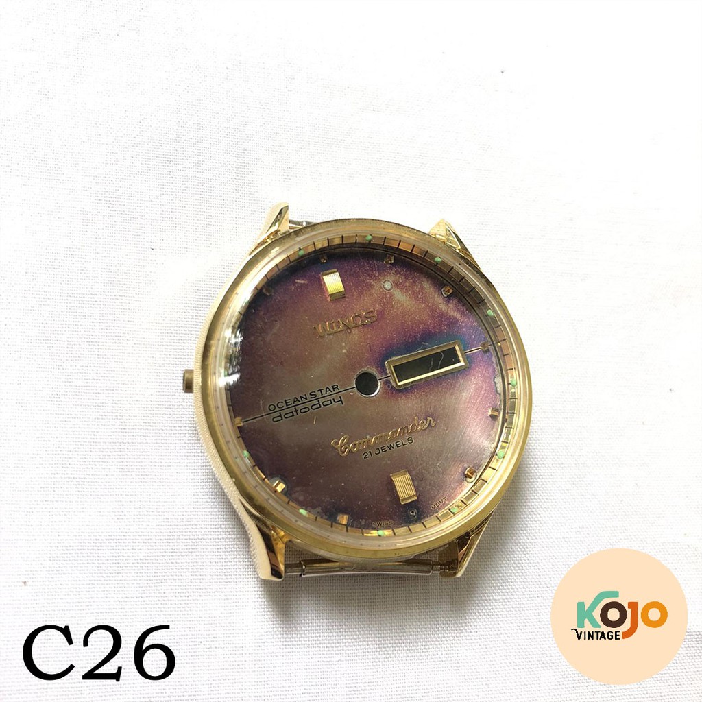 Casing Jam Tangan Pria Antik Jadul Vintage Langka Wings