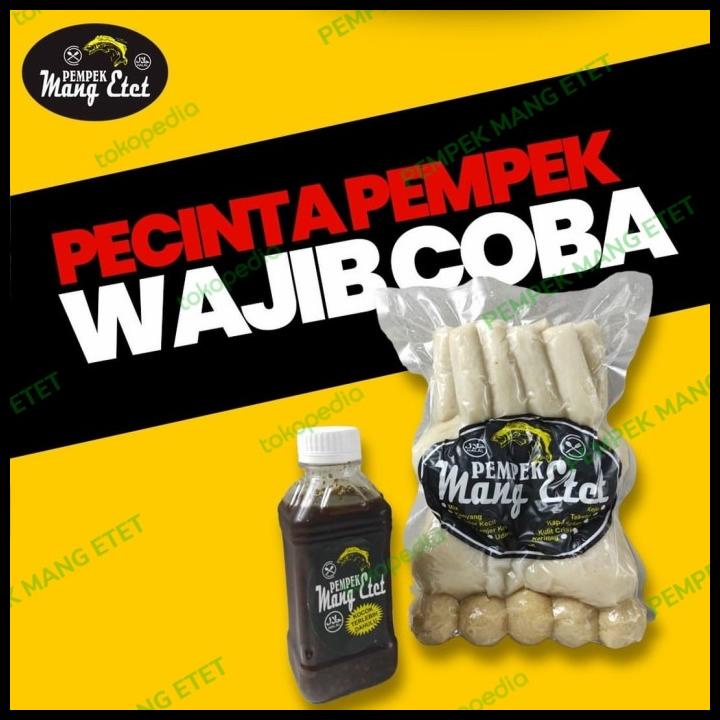 

Pempek Paket Kenyang Cuko Pedas Sedang