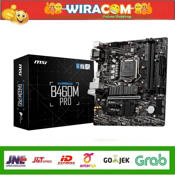 MSI B460M PRO (Intel LGA1200, B460, DDR4) - Motherboard
