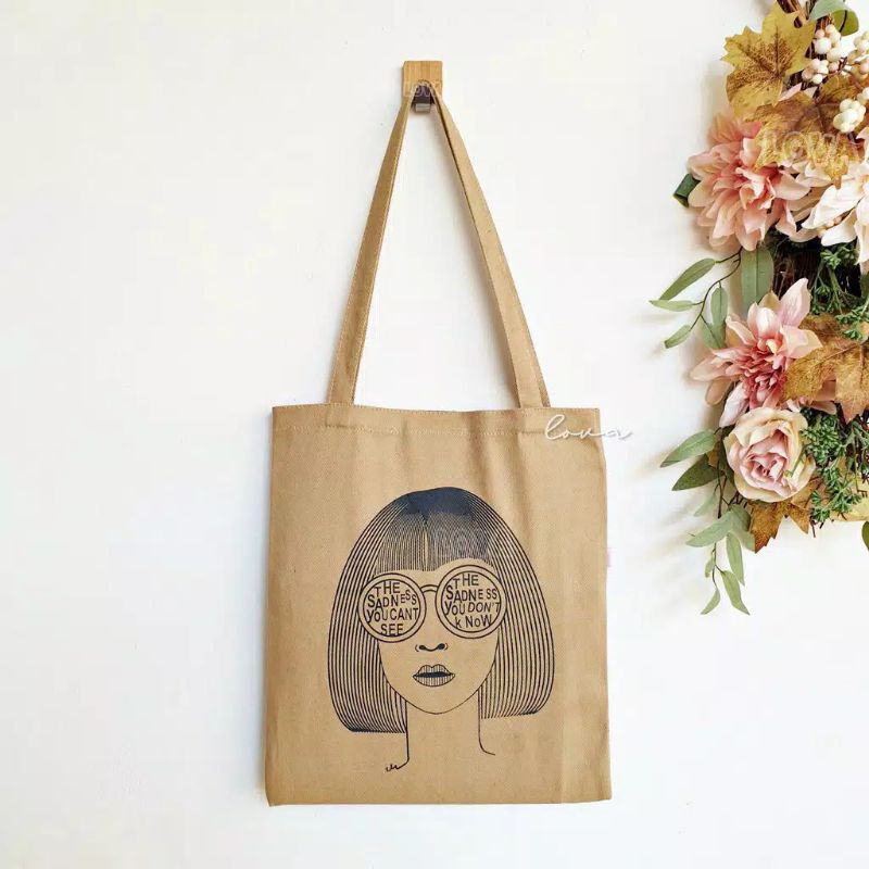 Totebag/Tas samping/tas gantung