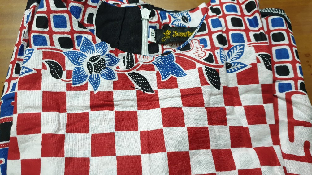 Tunik Alexa Tunik Batik Cewek Tunic Batik Cantik Seragam Batik Kerja Batik Fashion Batik Kekinian