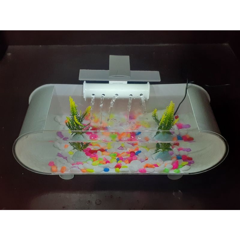 Aquarium Mini Fullset Dengan Pompa Dan Filter / Aquarium Akrilik Fullset / Aquarium / Aquarium Mini / Aquarium Cupang / Aquarium Kaca / Aquarium Ikan Hias / Akuarium / Akuarium Mini / Akuarium Cupang / Akuarium Kaca / Akuarium Ikan Hias