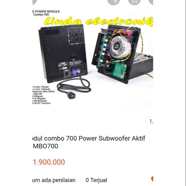 Paket sound system lengkap