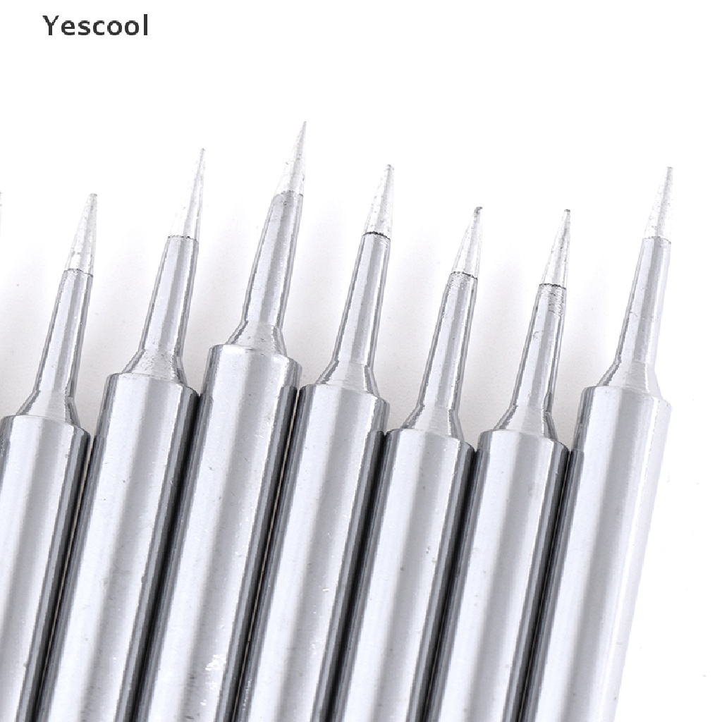 Yescool 10pcs 900m-t-i Kepala solder Pengganti Bahan Besi