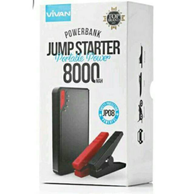 Vivan JP08 8000mAh Jump Starter Power Bank Black - Jumper Aki Mobil

MOTOR