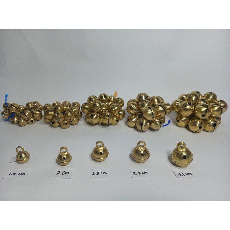 KLINTING/KERINCINGAN KUNINGAN/BANDUL KLINTING/BEL KLINTING KUCING, BARONGAN, ANJING, REOG