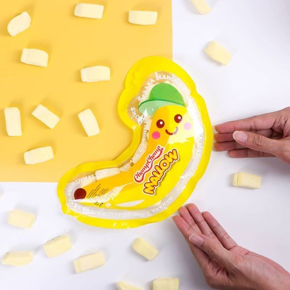 CHOMP CHOMP Marshmallow Banana 60gr
