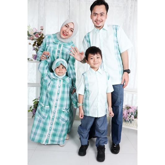 Gamis Couple Arilla Seagreen By Alilac