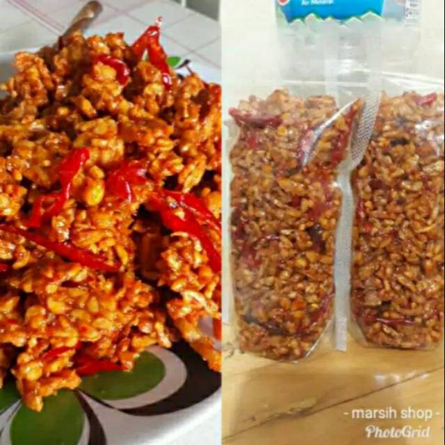 

Orek tempe pedas manis 200gr