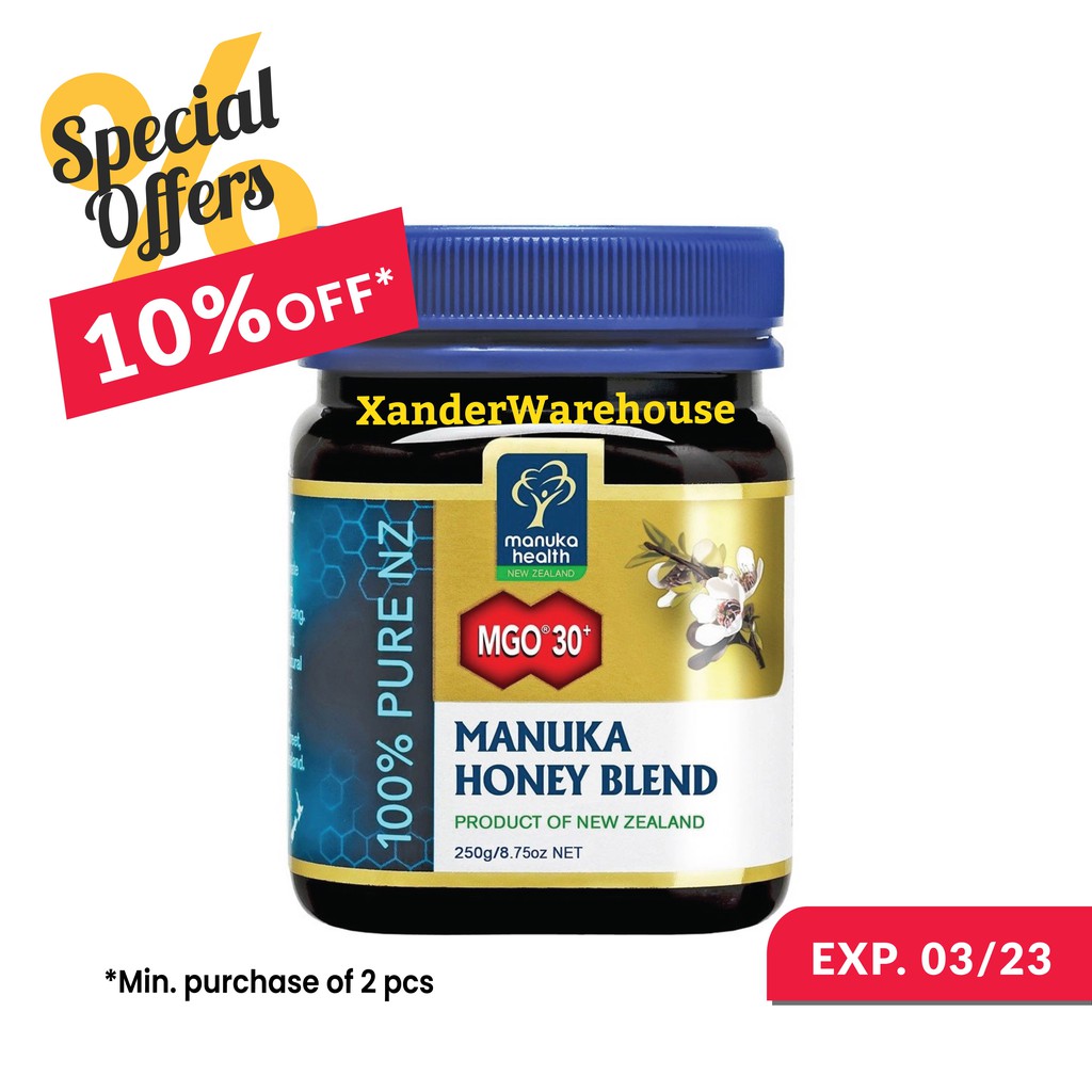 

GREAT PROMO MANUKA HEALTH HONEY MGO 30+ 250 G MADU IMMUNE BOOSTER ANTI VIRUS CORONA