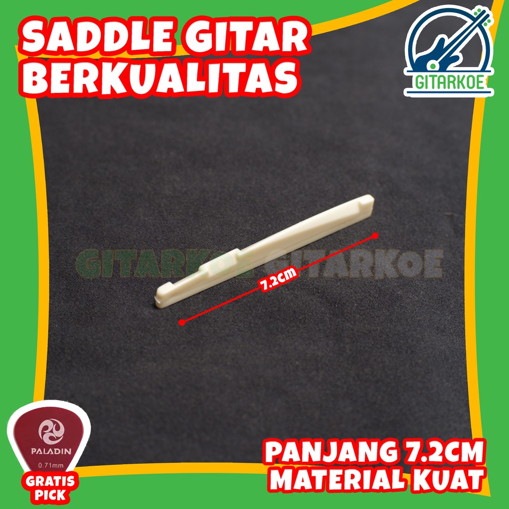 Saddle Bridge Gitar String Akustik Senar Standard