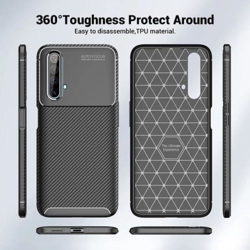 REALME X3 SUPERZOOM SUPER ZOOM SOFT CASE FOCUS CARBON ORIGINAL