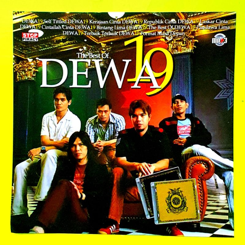 KASET THE BEST OF DEWA 19 TERLARIS - LENGKAP ALBUM DEWA 19 - Republik - AHMAD BAND TERBARU &TERLARIS