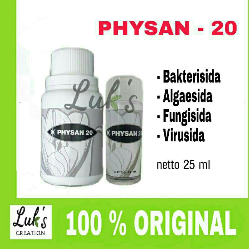 Physan -20 Bacterisida Fungisida Virusida Tanaman