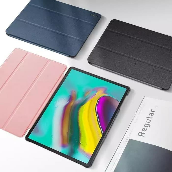 TERBARU- BISA COD DUX DUCIS Domo Case for Samsung Galaxy Tab S5e 2019 - Hitam - Biru