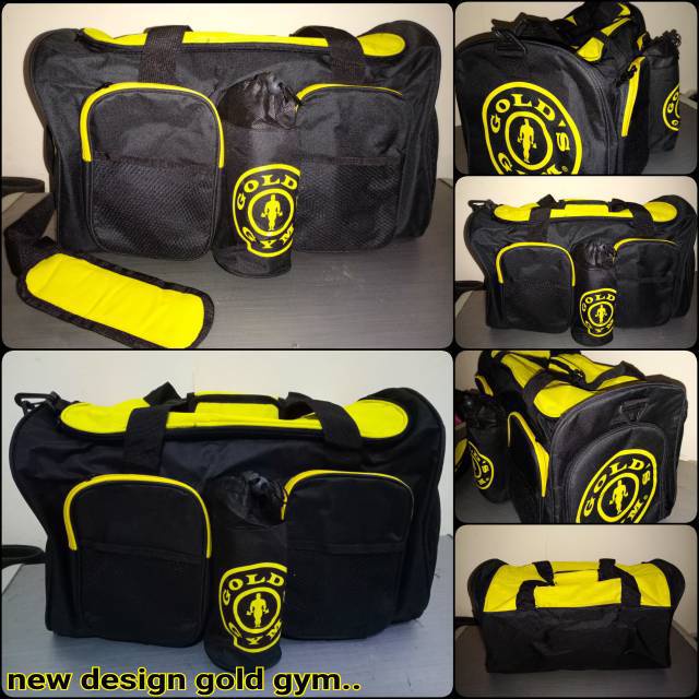 Tas Olahraga gold gym original Kesehatan Murah Model Terbaru Trendy Kekinian O8D1 Berkualit