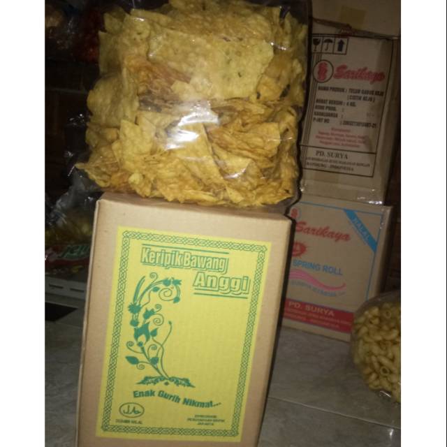 

Kripik bawang Anggi (ISI 700G)