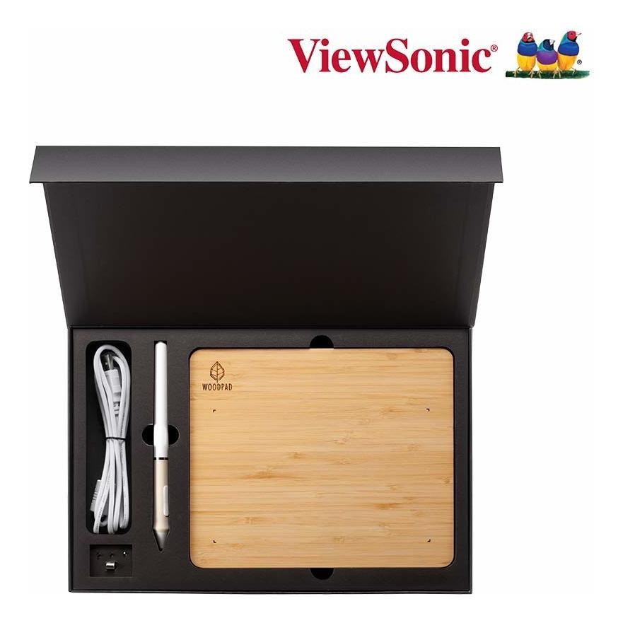 Viewsonic WoodPad 7 Inch PF0730 Bamboo graphic drawing pen tablet 4192 press level