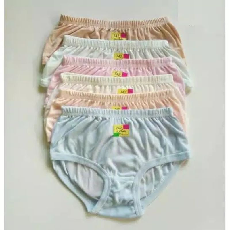 CELANA DALAM WANITA KARET BUNGKUS//CD 742 CH SISTER