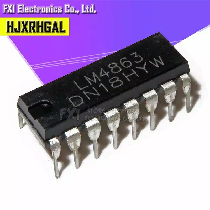 LM4863D DIP16 LM4863 Audio