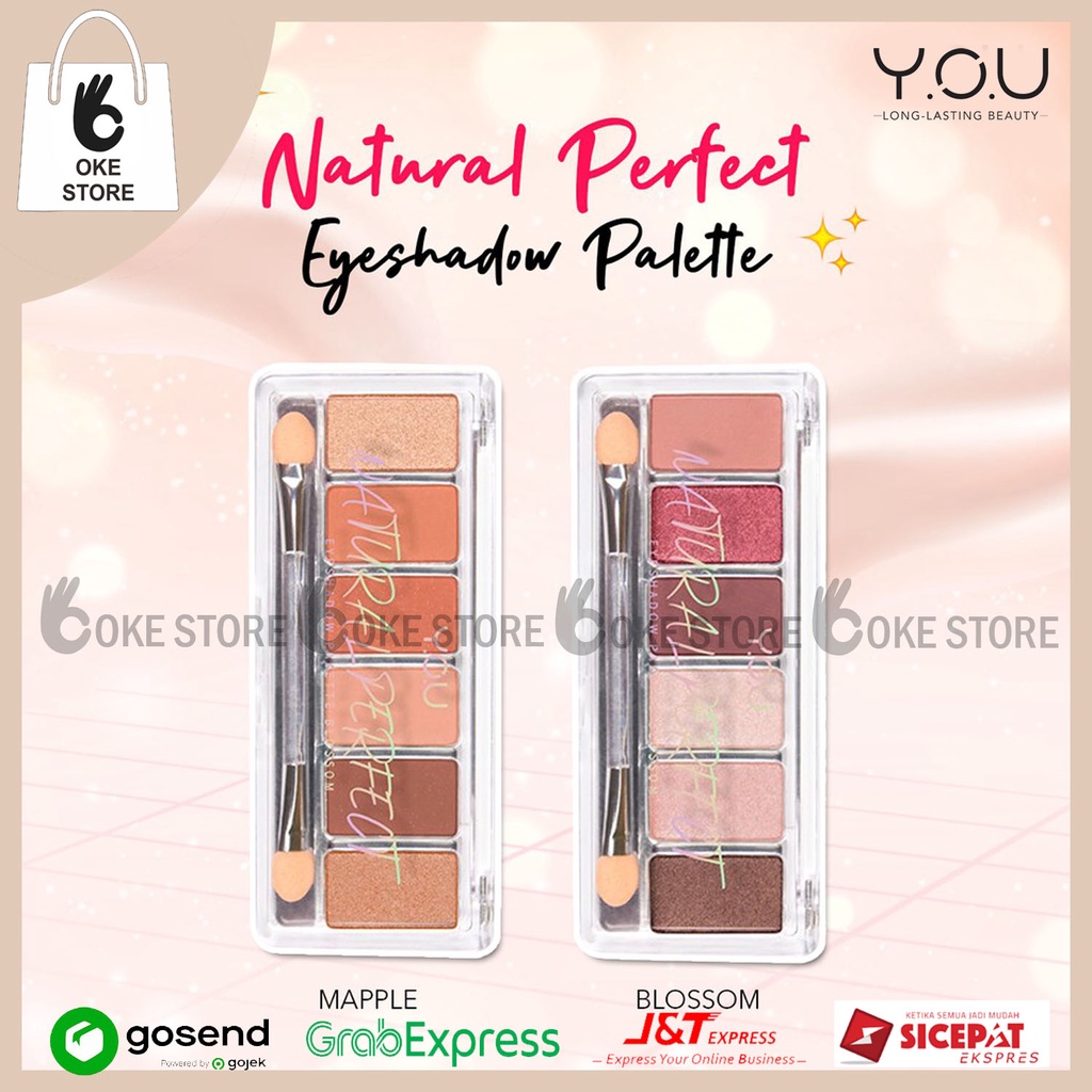 YOU Basic Collection Natural Perfect Eyeshadow Palette - Rich Pigmentation