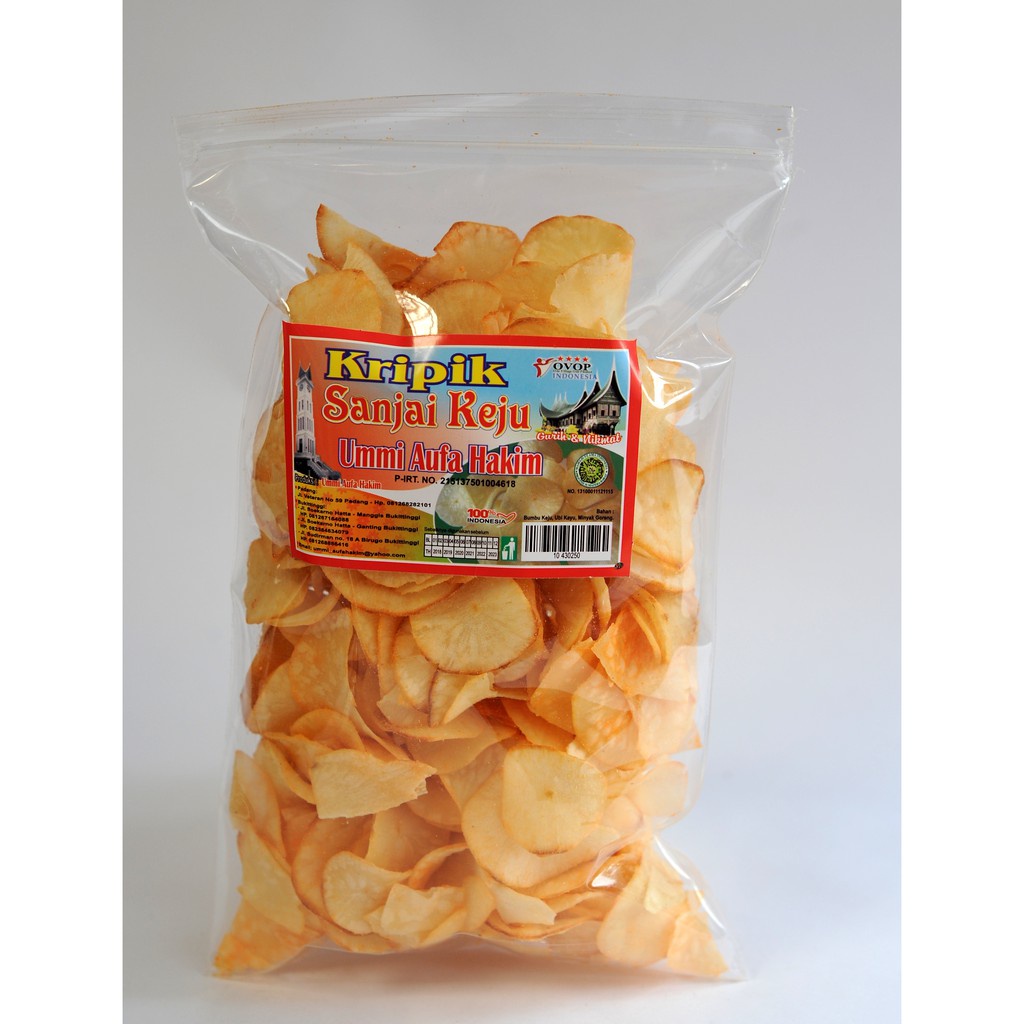 

Keripik Singkong Rasa Keju / Sanjai Rasa Keju 250gr - Ummi Aufa Hakim