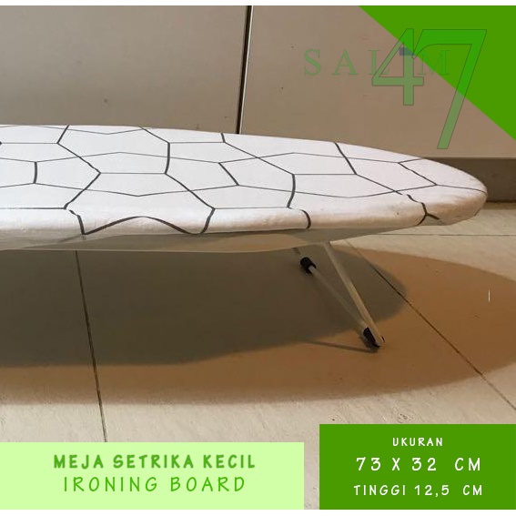 Meja setrika kecil / meja setrika mini hemat ruangJALL / Meja setrika duduk