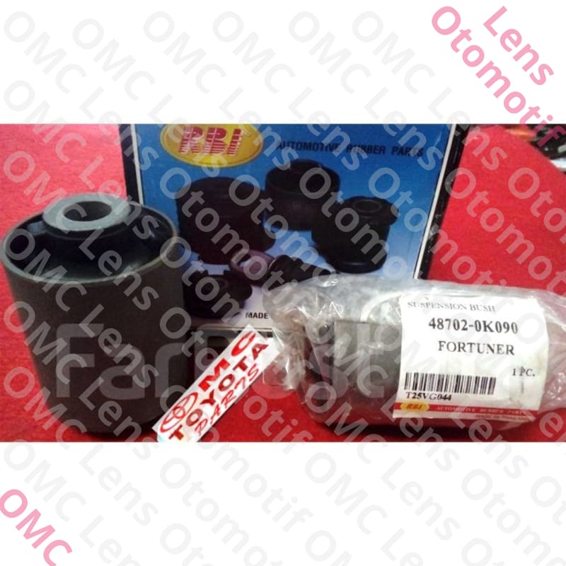 (100% ORIGINAL EM ) Karet Bush Bushing Arm Bawah Belakang Fortuner 48702-0K090-RBI Elegan