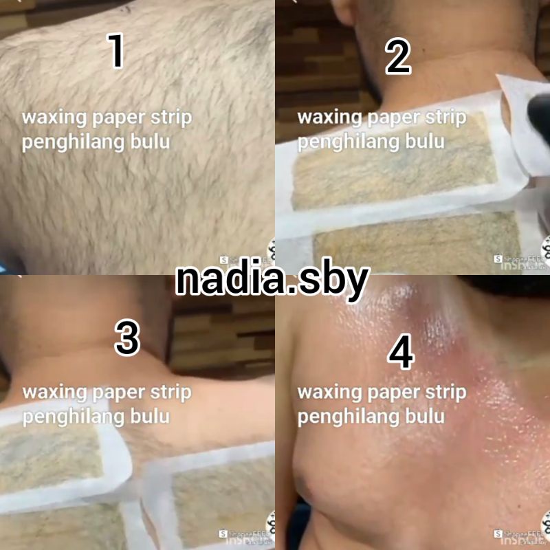 [ bisa COD] ~ WAXING PAPER STRIP WAXING PAPER BESAR  PENCABUT BULU 18x9 cm