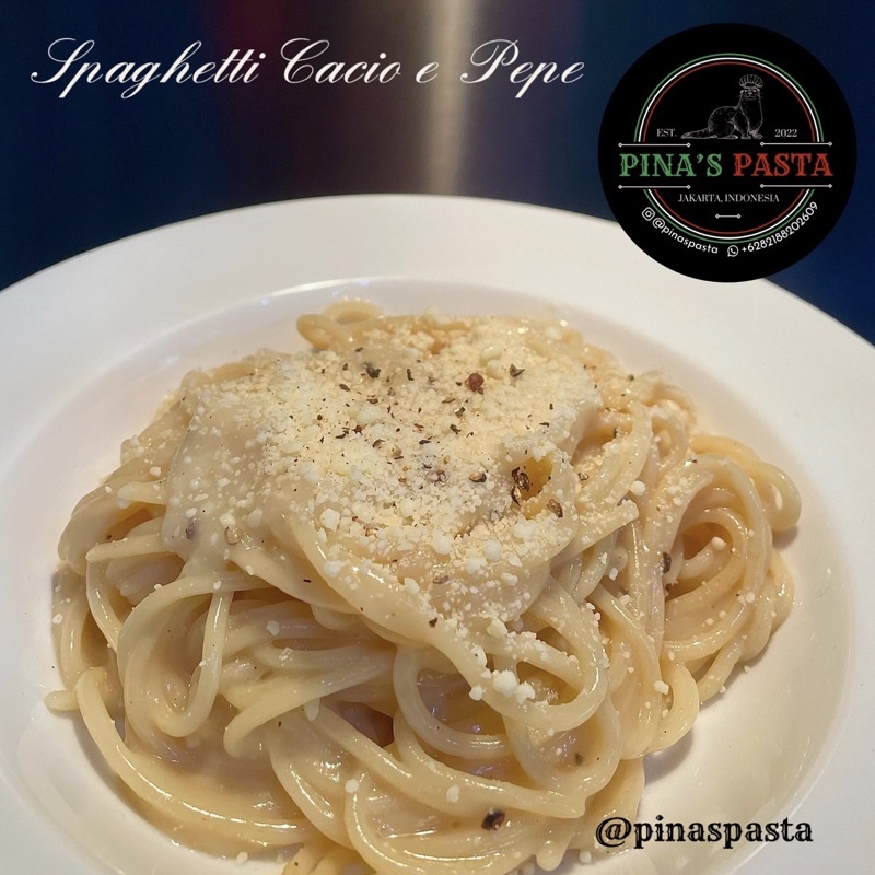 

PINA’S PASTA Spaghetti Cacio e Pepe