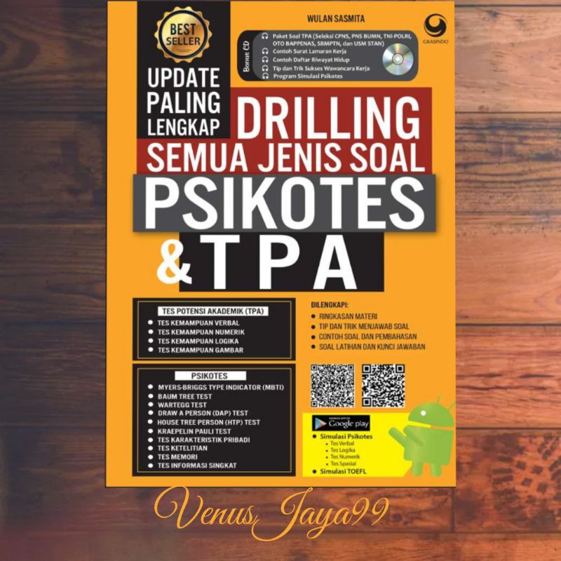 Jual Buku Drilling Semua Jenis Soal Psikotes &TPA | Shopee Indonesia