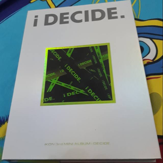 Unsealed IKON 3rd mini album I Decide Green version