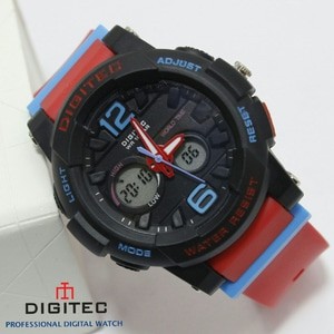 Jam Tangan Wanita Digitec Original DG 2073 Merah