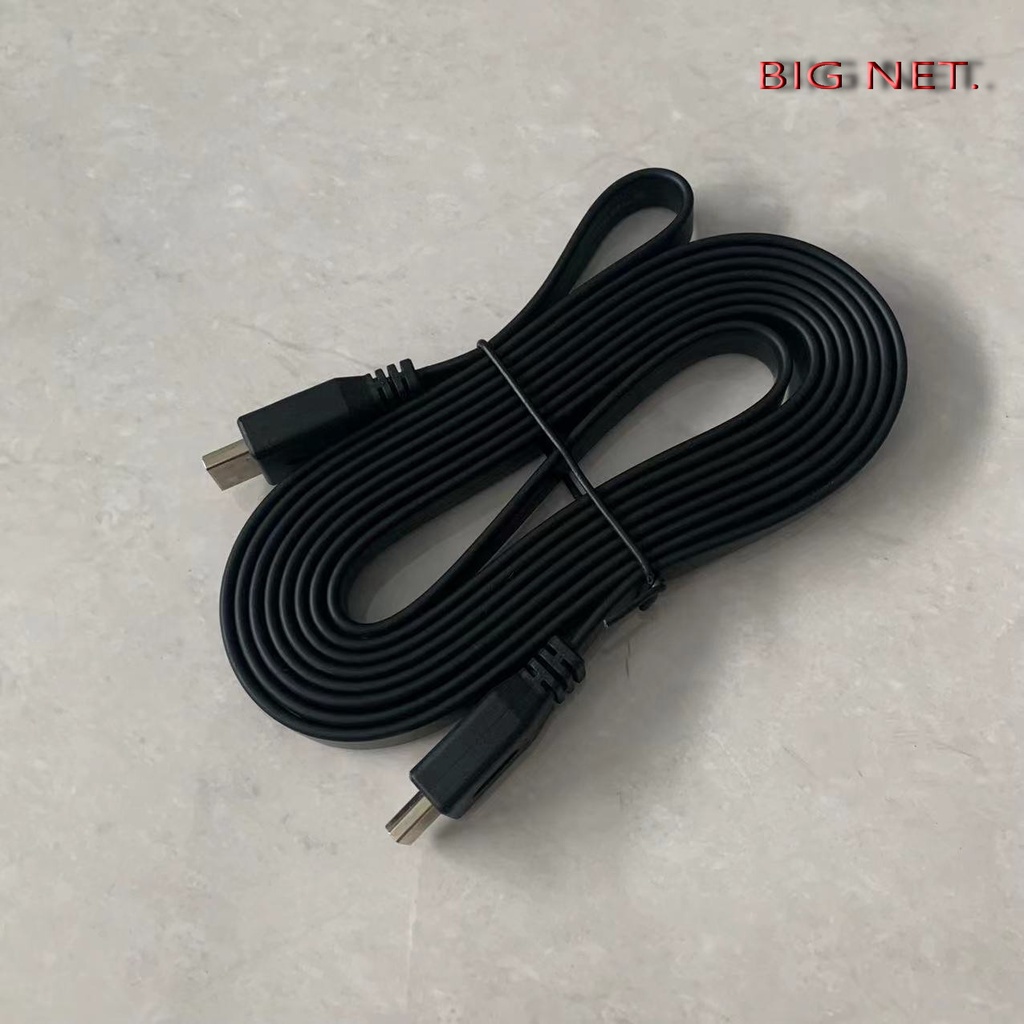 Kabel HDTV v1.4-3Meter Gepeng# CABLE HDmi v1.4-3M FLAT