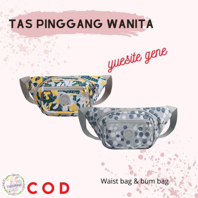 TAS PNGGANG WANITA WAIST BAG FASHION YUESITE ORIGINAL CYUTEBAGS