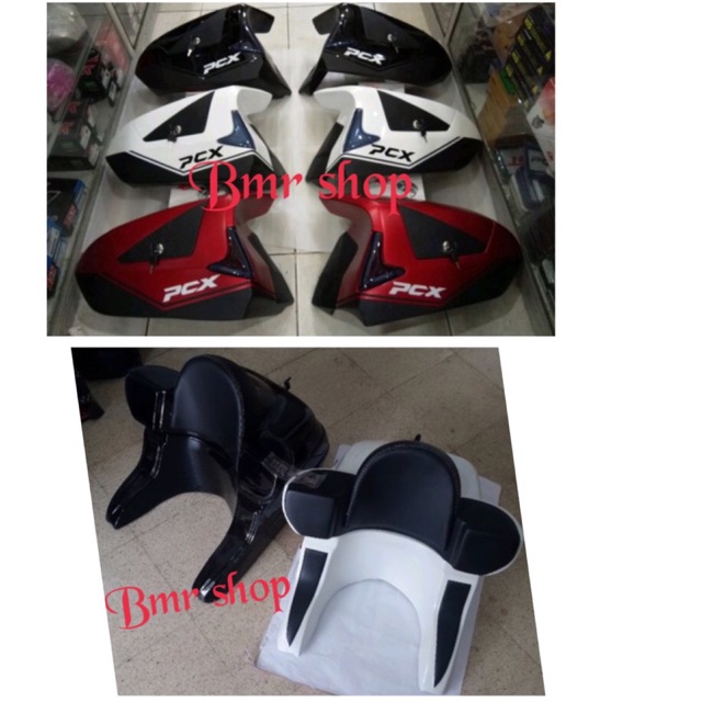 Paket box samping side box pcx 150 lokal dan top box belakang pcx 150 lokal