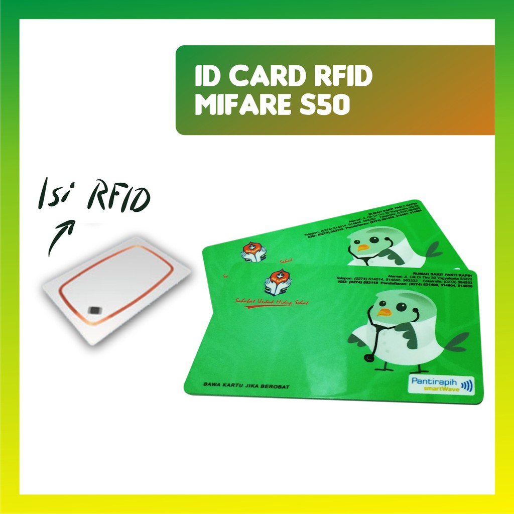 Cetak Id Card RFID | Cetak Kartu RFID | RFID Mifare S50