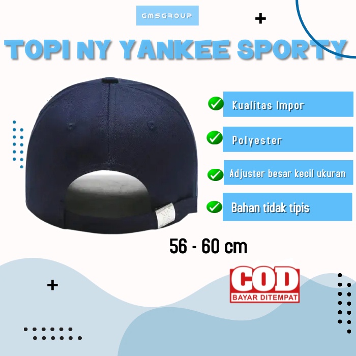 Topi Import NY Sporty Baseball Topi Golf Topi Pria Trendy