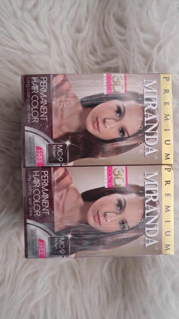 warna lengkap - [ BISA GOSEND ] MIRANDA HAIR COLOUR / CAT RAMBUT MIRANDA