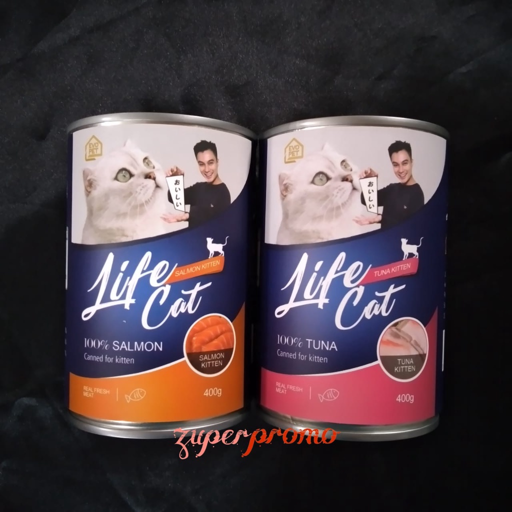 Life Cat Can Kitten 400gr / Makanan Basah Anak Kucing