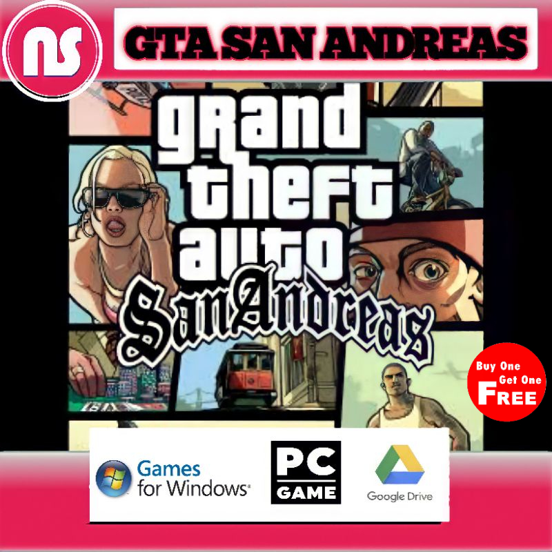 GTA SAN ANDREAS / GTA SA PC GAME - GAME PC
