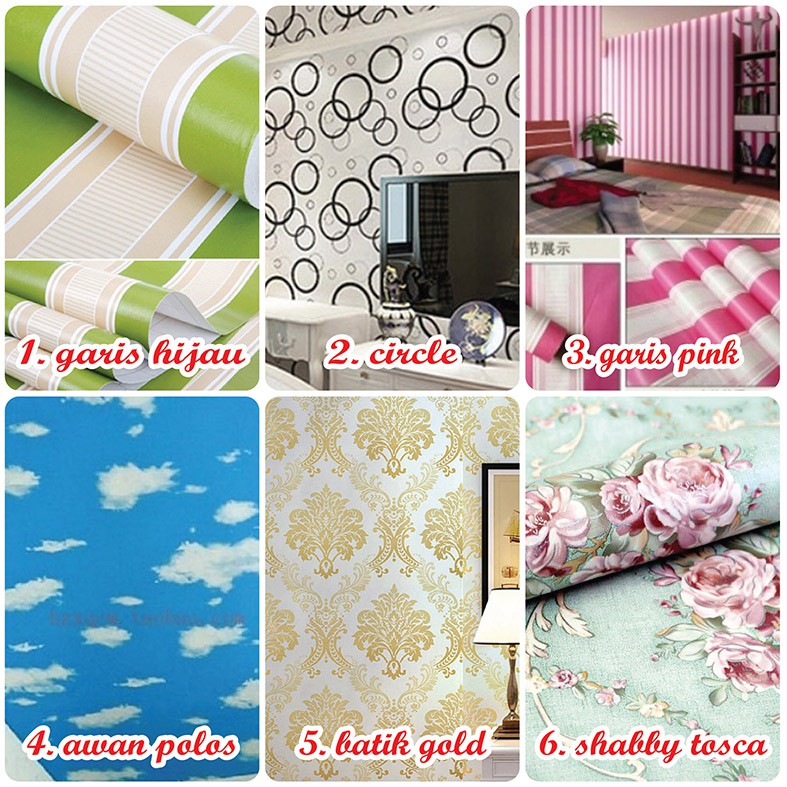  COD WALLPAPER DINDING STICKER WALPAPER STIKER MOTIF 