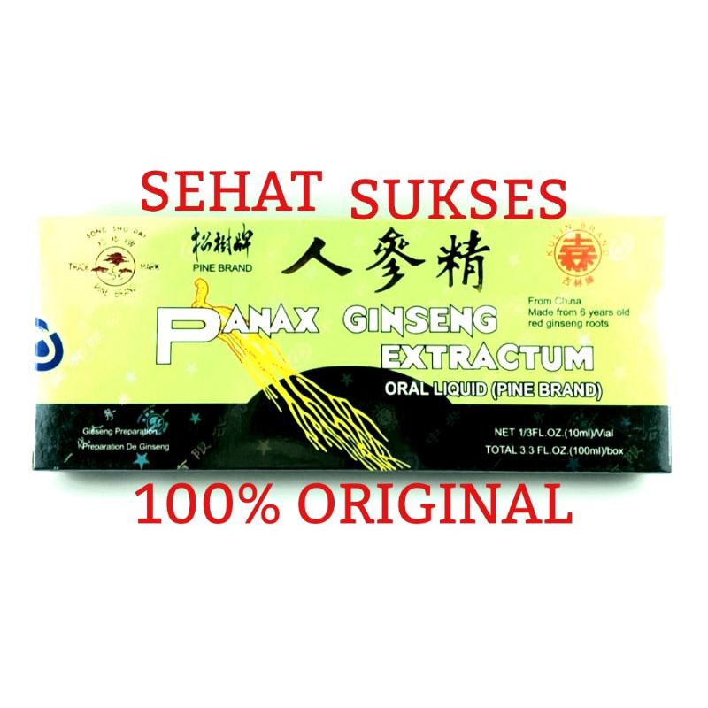 PANAX GINSENG EXTRACTUM - UNTUK DAYA TAHAN TUBUH (KULIN BRAND)