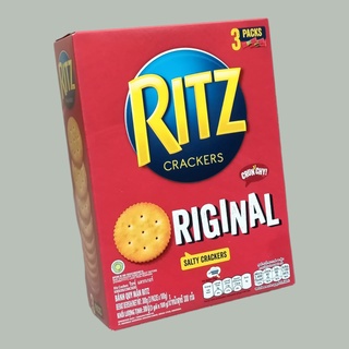 Jual RITZ Crackers Crunchy Original Biscuit Box 300gr [3 Roll X 100gr ...