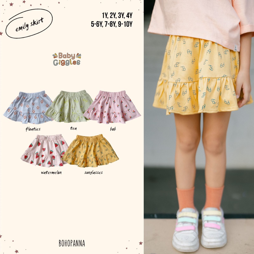 Bohopanna - Emily Skirt / Rok Anak Perempuan